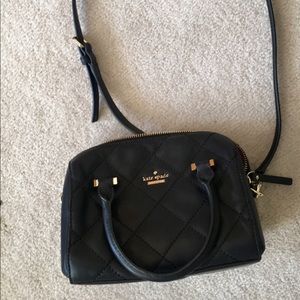 Kate Spade little black crossbody bag